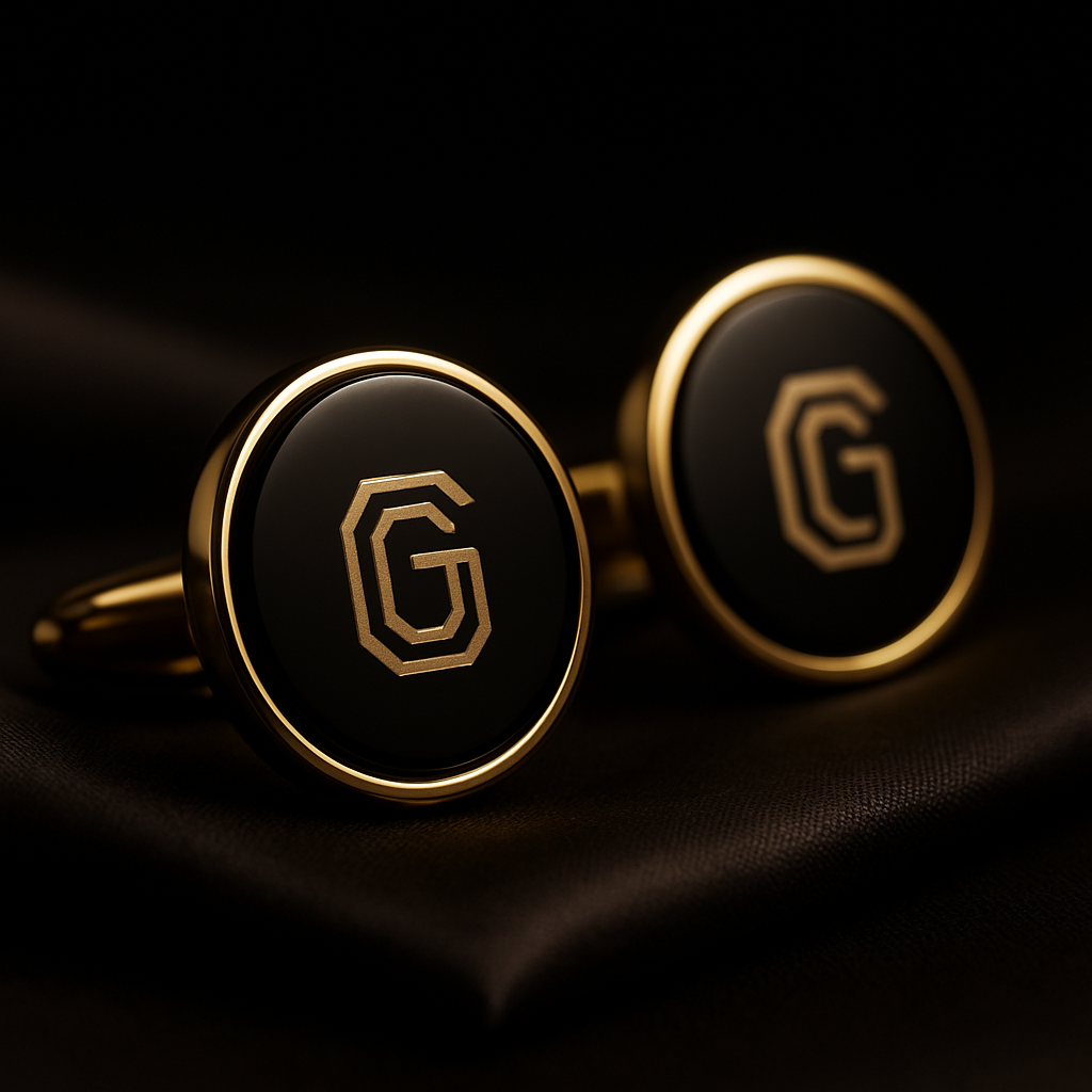 Monogram Cufflinks